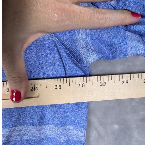 Puma Shirt Mens 2XL XXL Golf Polo Blue White Stripe Big Creek Branson Dry Cell - Picture 3 of 9